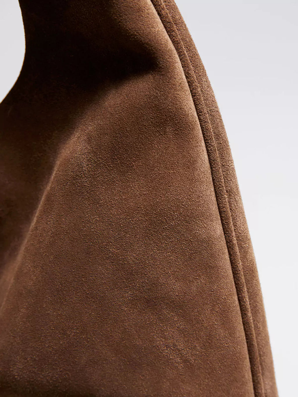 Suede Shoulder Tote Bag Brown Women's Slouchy Hobo Handbag – Casual, Office, Everyday, Gift