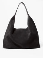 Suede Shoulder Tote Bag Brown Women's Slouchy Hobo Handbag – Casual, Office, Everyday, Gift
