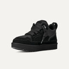 Suede Sneakers Women's Chestnut Platform Fleece-Lined Low-Top – Casual, Winter, Everyday Comfort