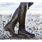 Tall Riding Boots Leather Brown Women's Knee High Waterproof – Equestrian, Country Outdoor