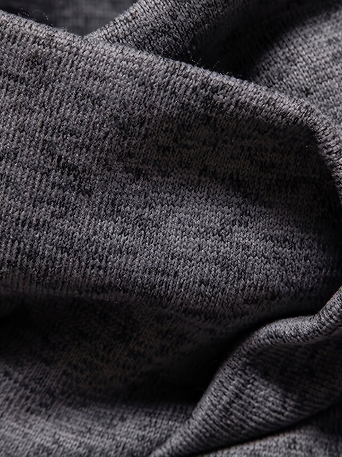 Turtleneck Sweater Grey Button-Up Men's Long Sleeve Knit – Casual, Office, Holiday