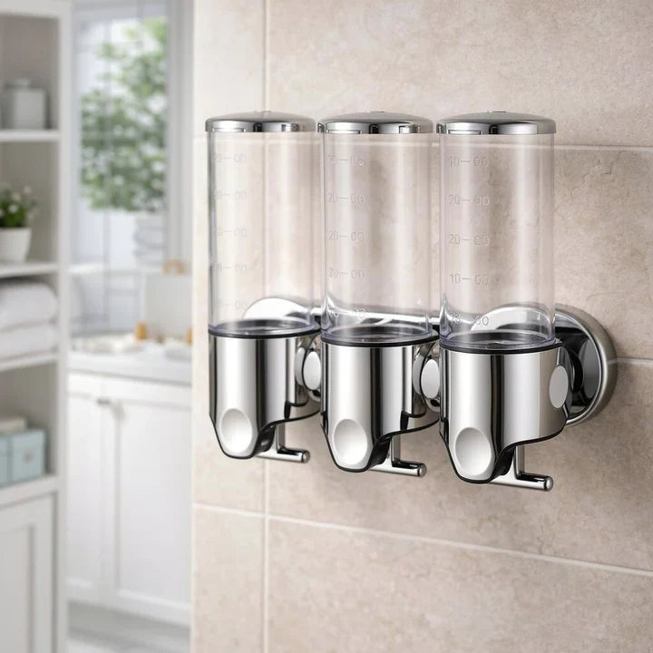 Wall Mounted Soap Dispenser | Push Button · Werune