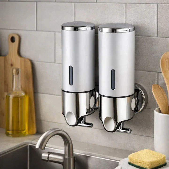 Wall Mounted Soap Dispenser | Push Button · Werune
