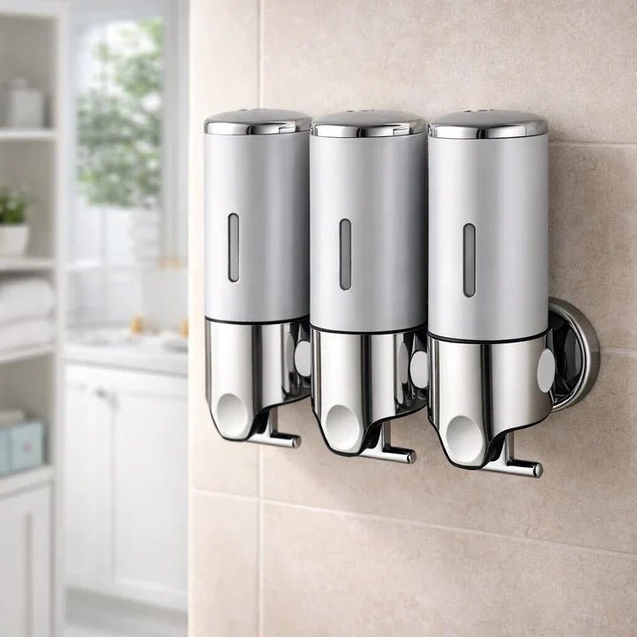 Wall Mounted Soap Dispenser | Push Button · Werune