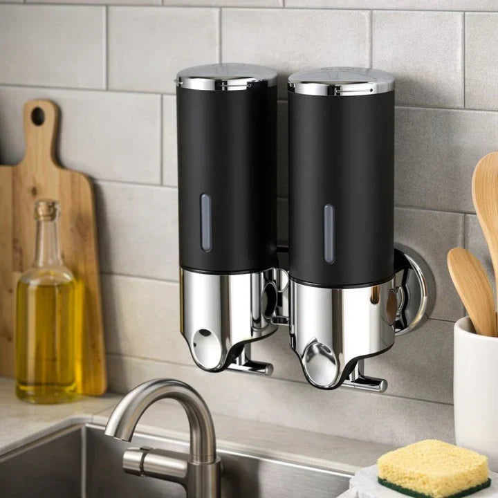 Wall Mounted Soap Dispenser | Push Button · Werune