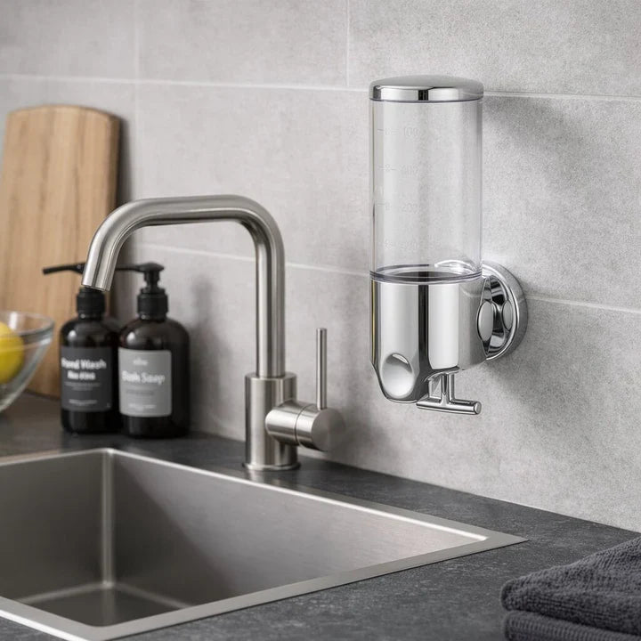 Wall Mounted Soap Dispenser | Push Button · Werune
