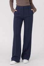 Wide Leg Trousers High Waist Black Women's – Office, Casual, Holiday, Gift · Werune