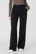 Wide Leg Trousers High Waist Black Women's – Office, Casual, Holiday, Gift · Werune