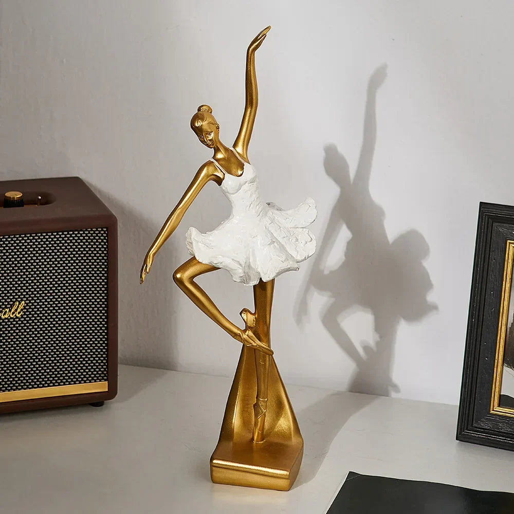 Ballerina Statue | Standing Ballet Figure-Figurine-werune.com