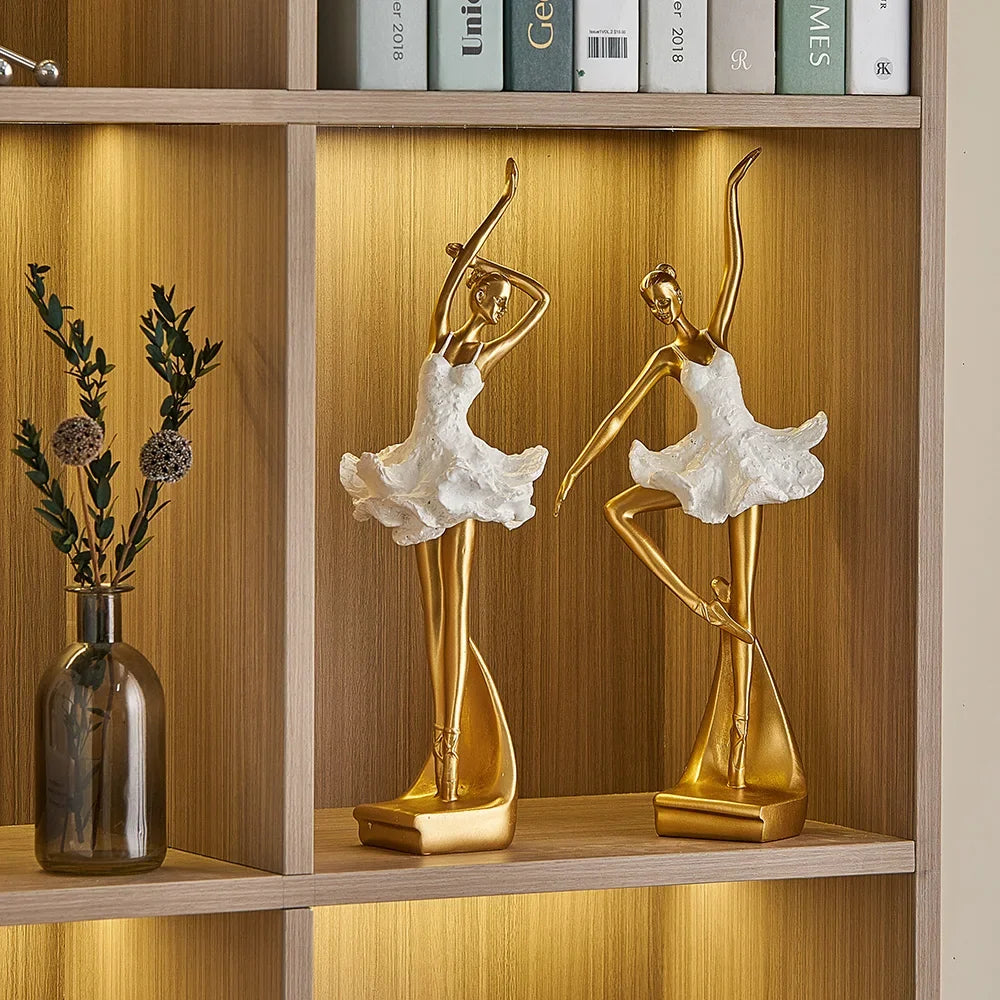Ballerina Statue | Standing Ballet Figure-Figurine-werune.com