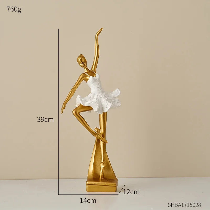 Ballerina Statue | Standing Ballet Figure-Figurine-werune.com