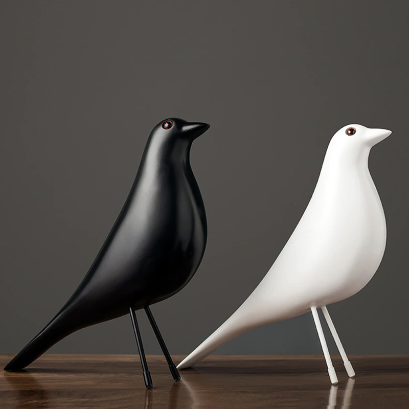 Bird Figurine | Minimalist Table Accent-Figurine-werune.com