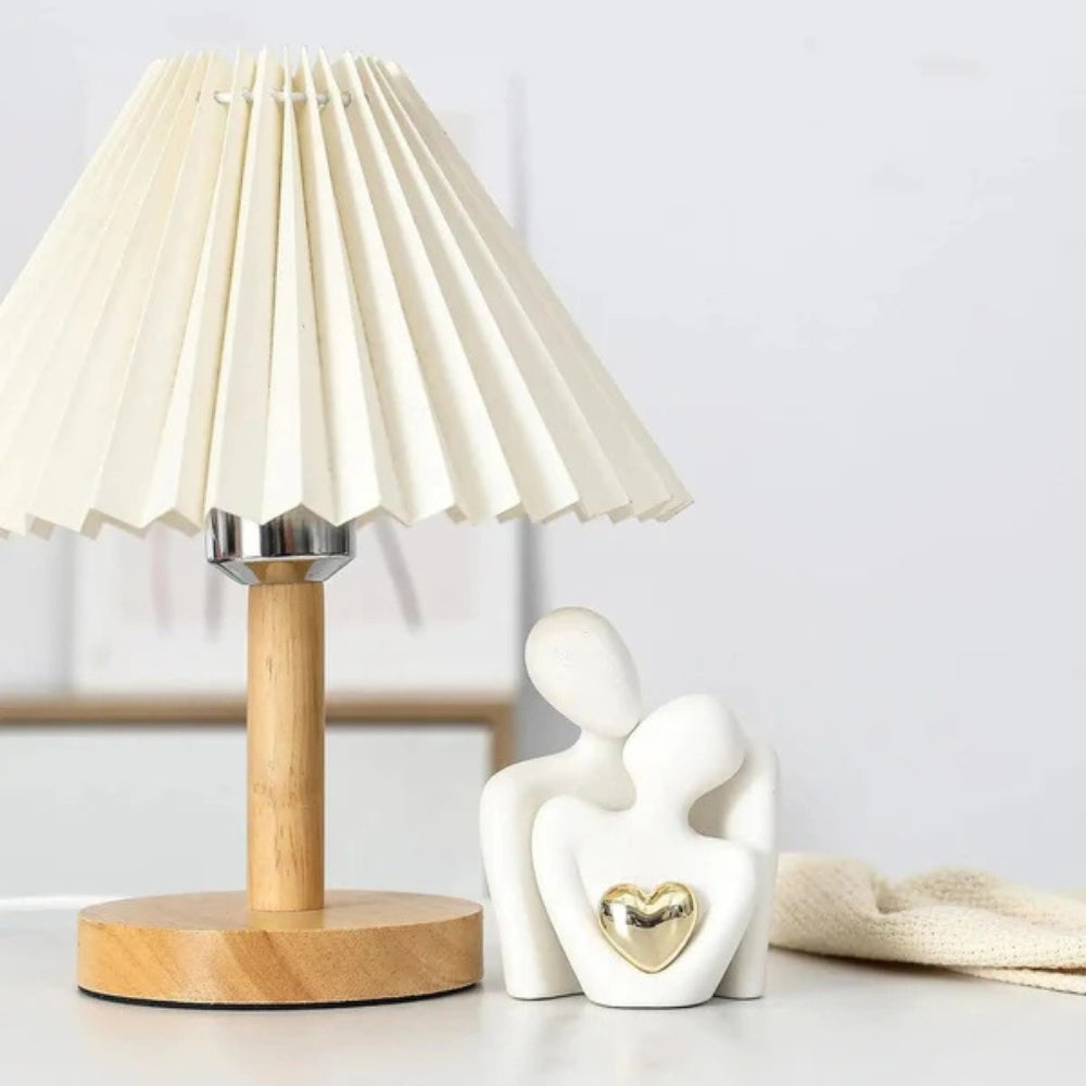 Couple Figurine | Abstract Embrace Sculpture Werune