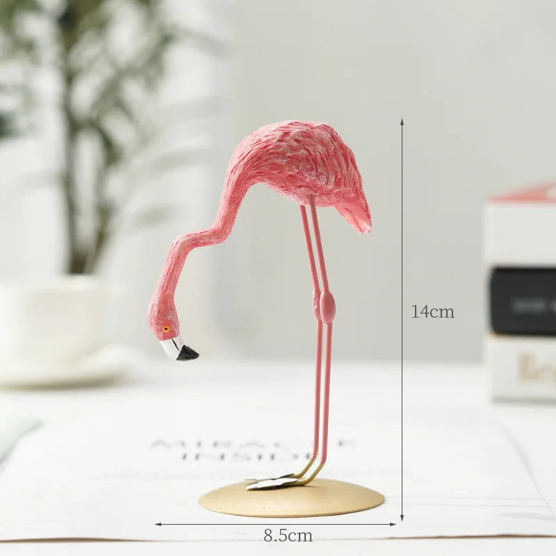 Flamingo Ornament | Slim Standing Accent-Figurine-werune.com