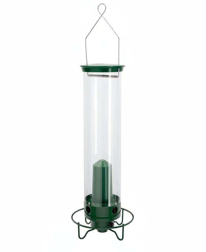 Hanging Bird Feeder Tube | Outdoor Seed Dispenser - Werune