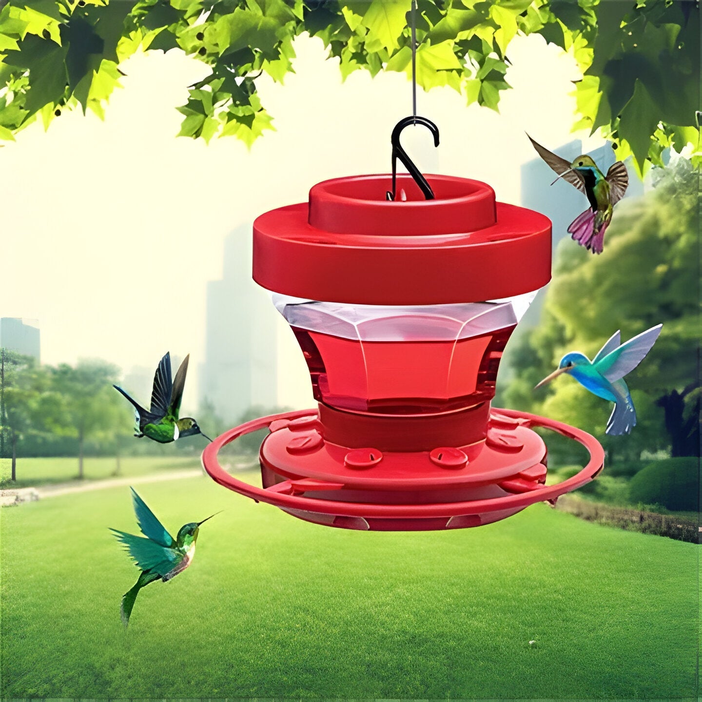 Hanging Hummingbird Feeder | Garden Nectar Station - Werune