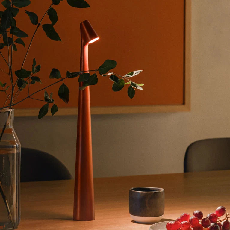 Modern Table Lamp | Slim Column Lighting Design