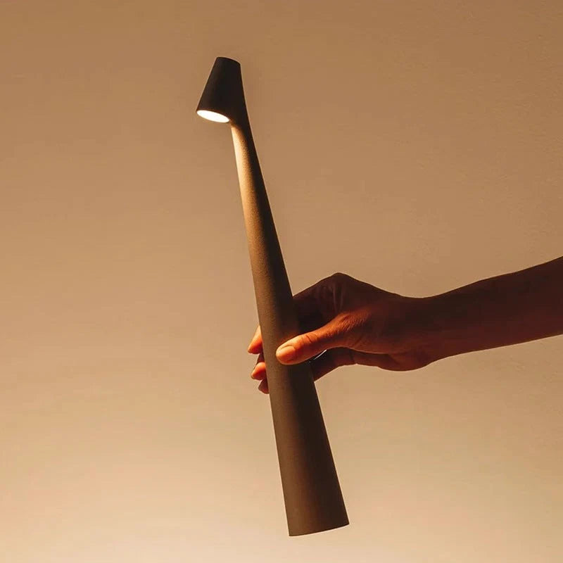 Modern Table Lamp | Slim Column Lighting Design