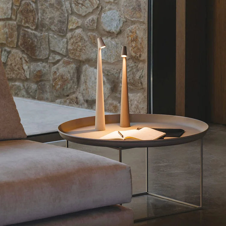 Modern Table Lamp | Slim Column Lighting Design