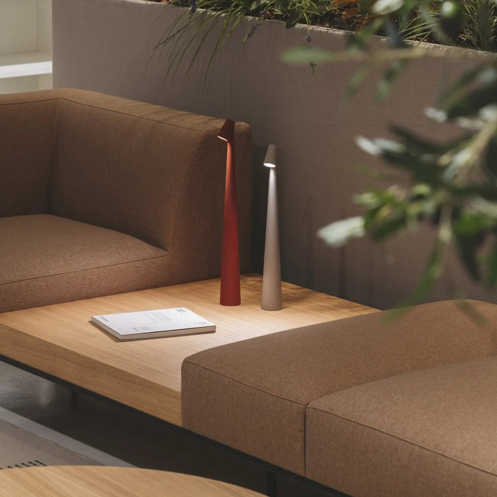 Modern Table Lamp | Slim Column Lighting Design