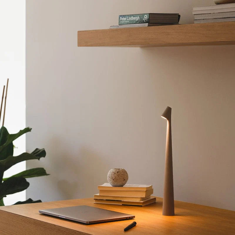 Modern Table Lamp | Slim Column Lighting Design