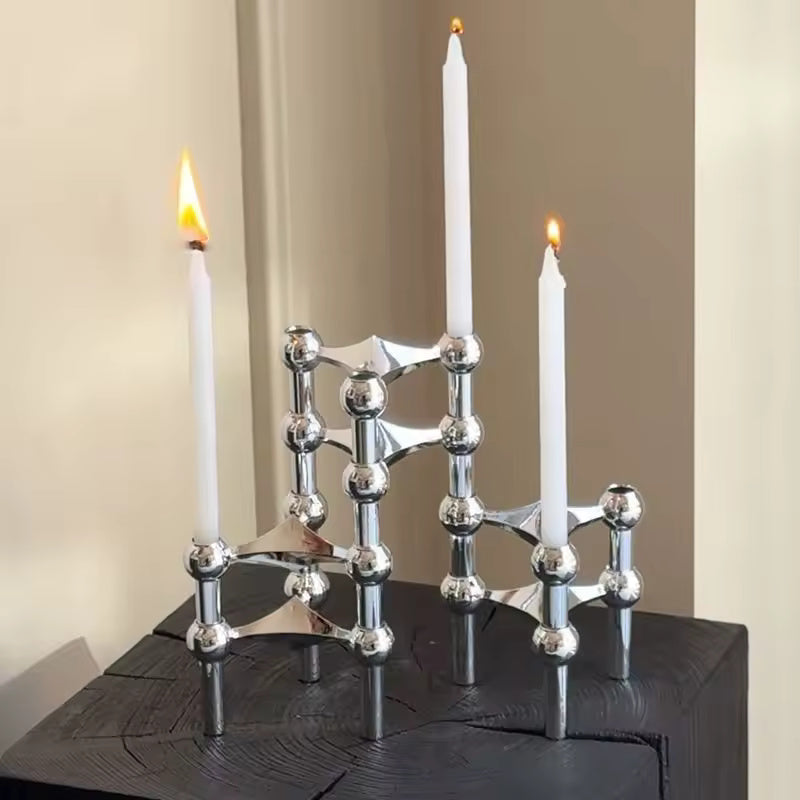 Modular Candle Holder | Stackable Display Design-Candle Holder-werune.com