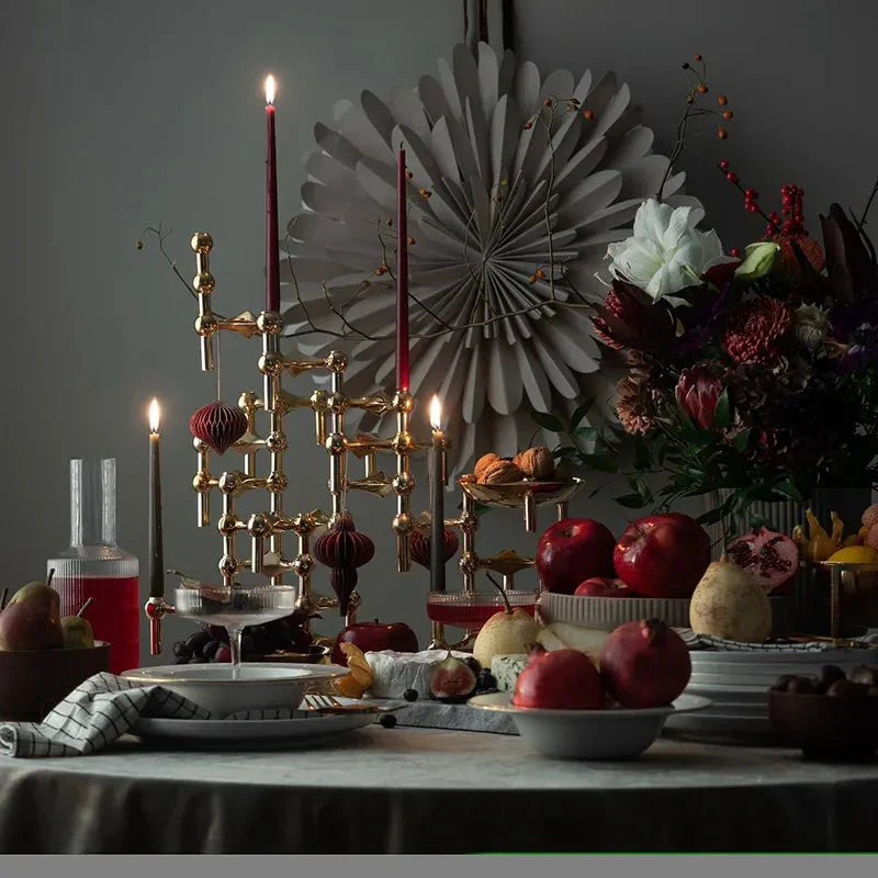 Modular Candle Holder | Stackable Display Design-Candle Holder-werune.com