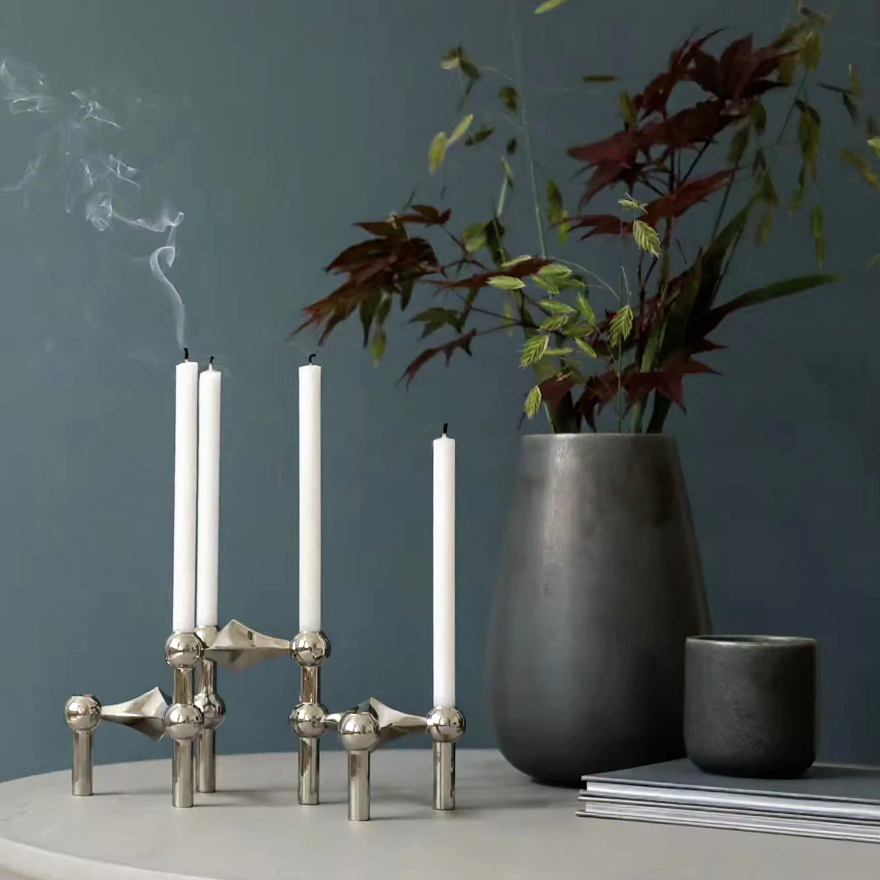Modular Candle Holder | Stackable Display Design-Candle Holder-werune.com