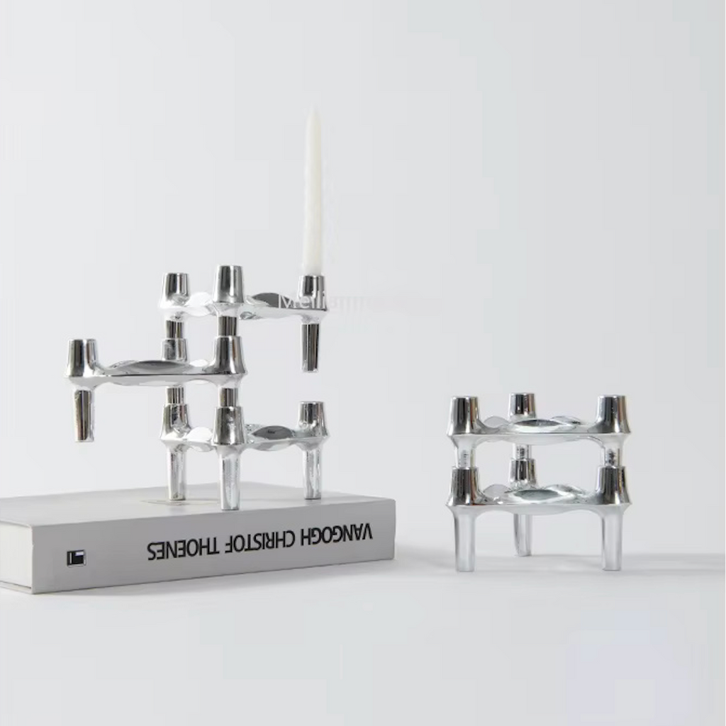 Modular Candle Holder | Stackable Display Design-Candle Holder-werune.com