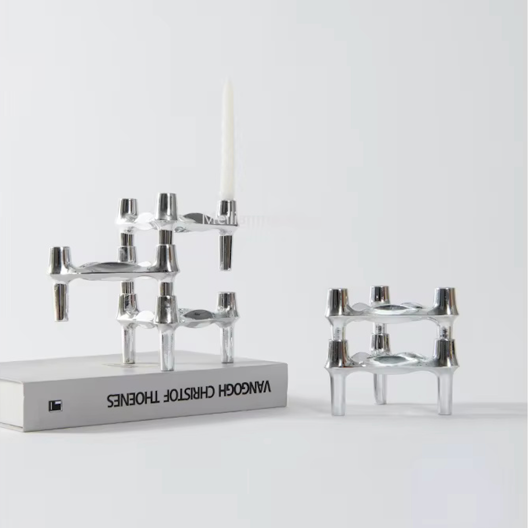 Modular Candle Holder | Stackable Display Design-Candle Holder-werune.com