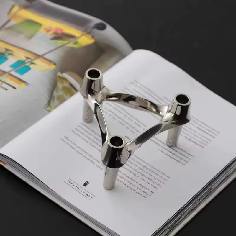 Modular Candle Holder | Stackable Display Design-Candle Holder-werune.com