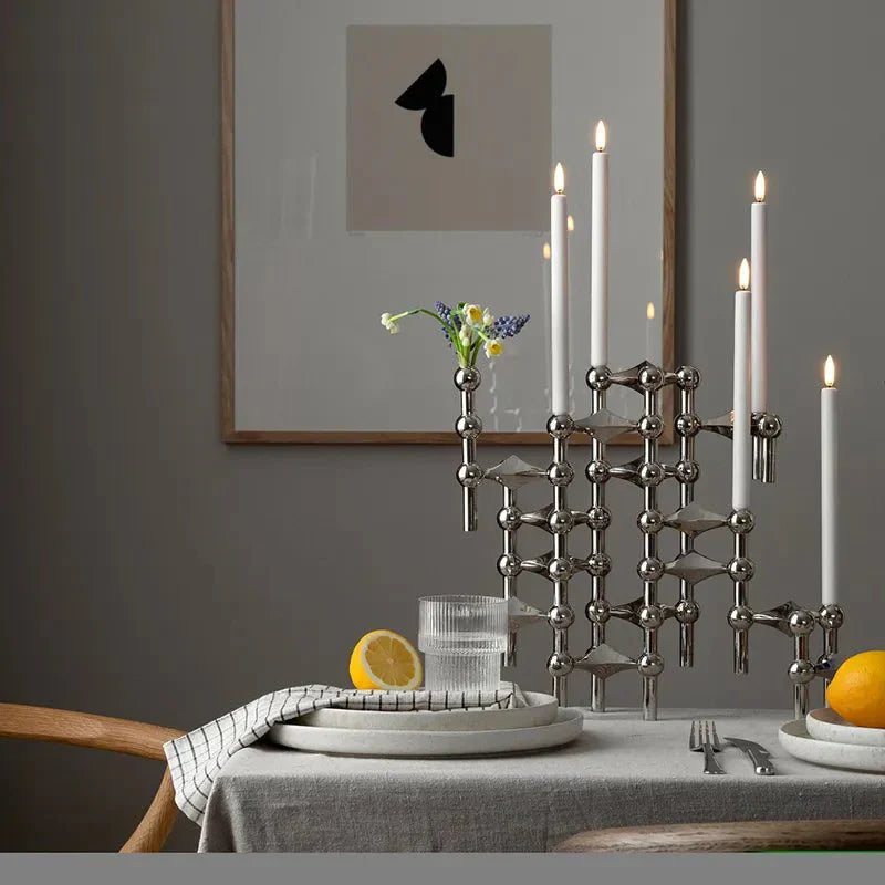 Modular Candle Holder | Stackable Display Design-Candle Holder-werune.com