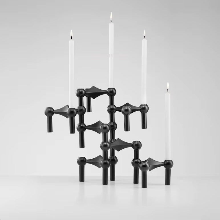 Modular Candle Holder | Stackable Display Design-Candle Holder-werune.com