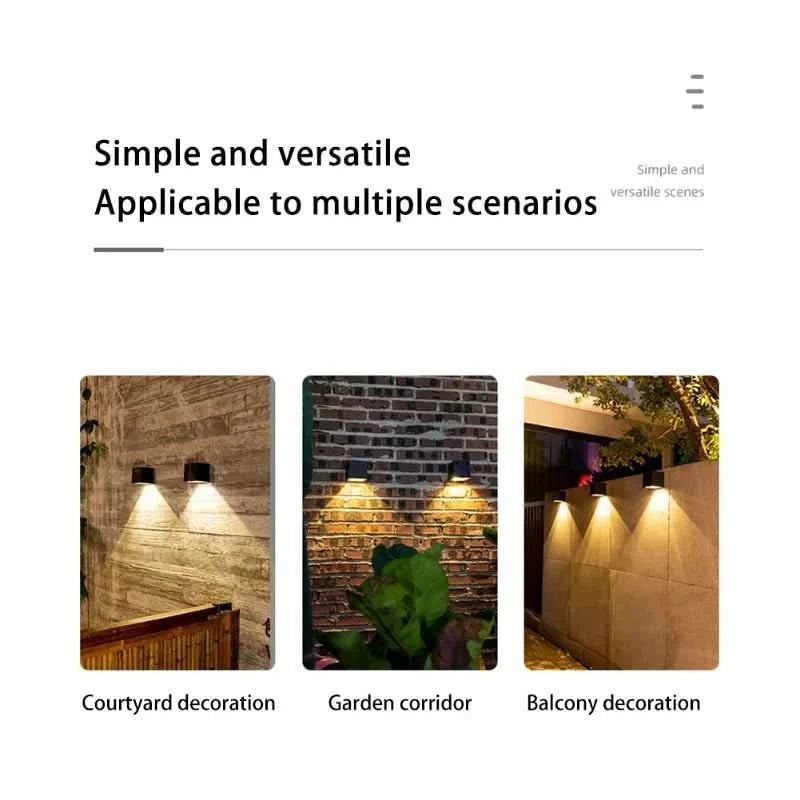 Outdoor Wall Light | Cube Up Down Design Werune 