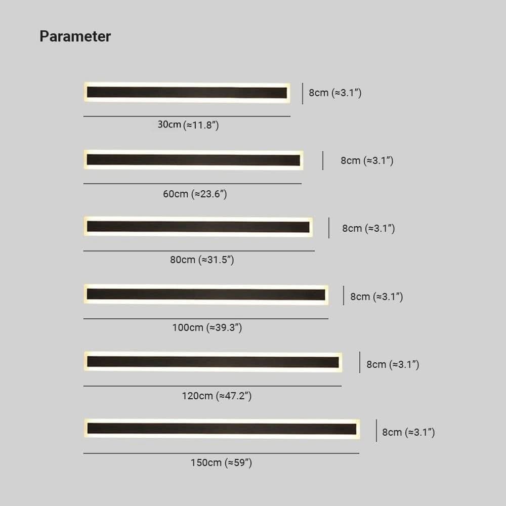 Outdoor Wall Light | Vertical LED Strip Design