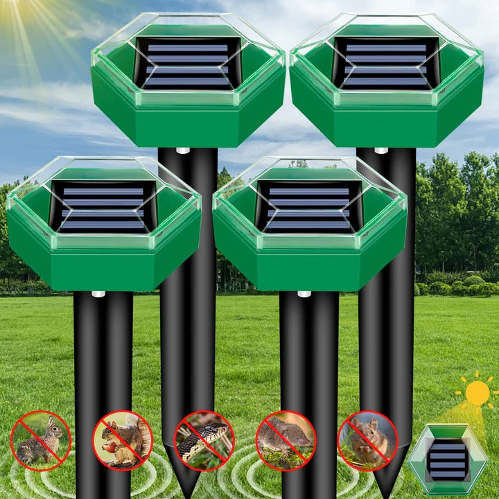 Solar Animal Repeller | Garden Stake Deterrent - Werune