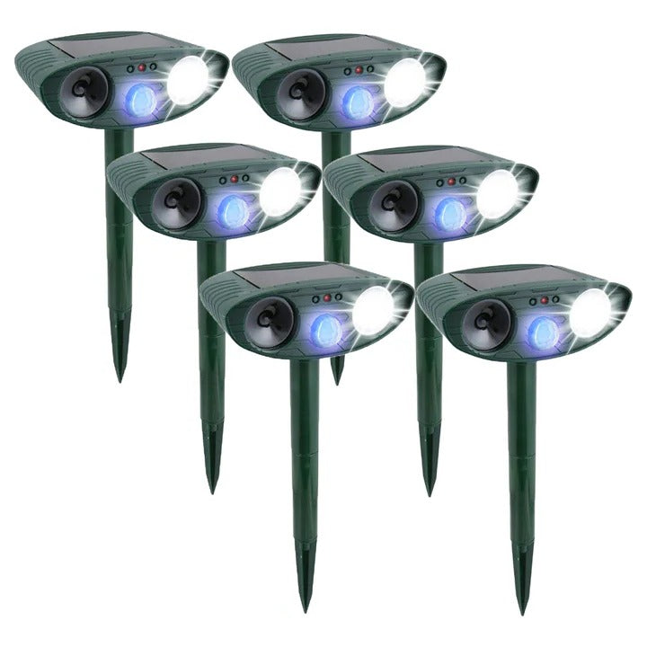 Solar Animal Repeller | Outdoor Garden Stake Device - Werune
