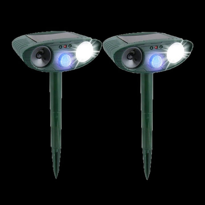 Solar Animal Repeller | Outdoor Garden Stake Device - Werune