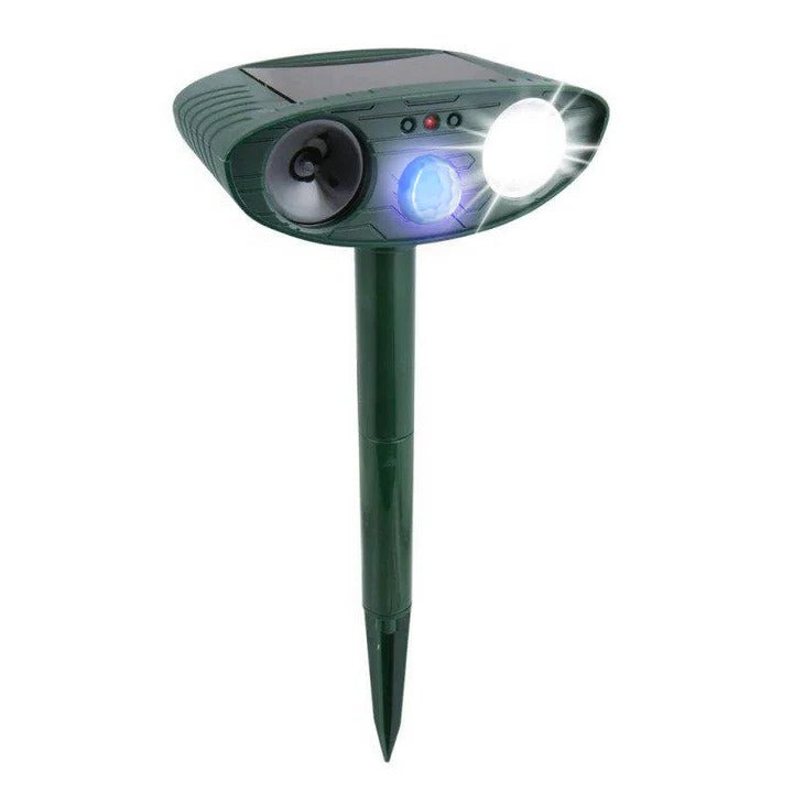 Solar Animal Repeller | Outdoor Garden Stake Device - Werune