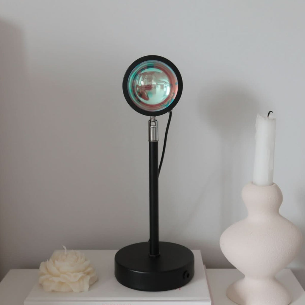 Sunset Projection Lamp | Round Lens Table Light Werune