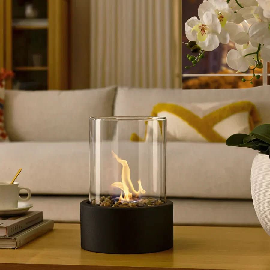 Tabletop Fire Pit | Cylinder Flame Design - Werune