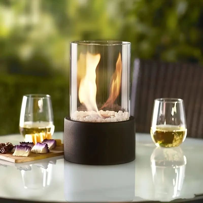 Tabletop Fire Pit | Cylinder Flame Design - Werune